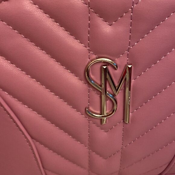 NWT Steve Madden (bhardyy) Top Handle Satchel/Crossbody - Rose Pink - Picture 3 of 7